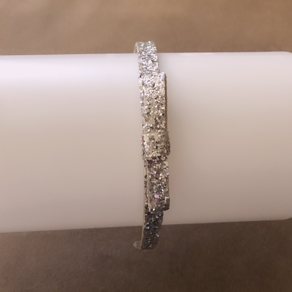 Glitter Bow Tie Headband